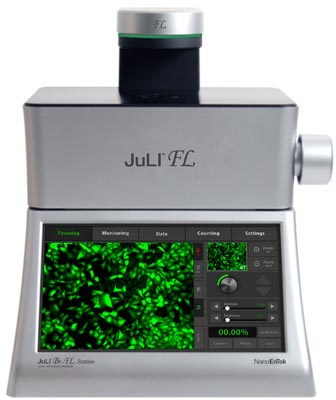 Fluorescenční analyzátor Juli - Fl | NanoEnTek